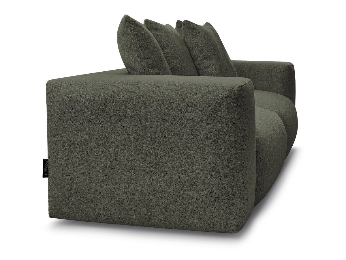 Voltaire - Canapé Droit Fixe Modulable - Tissu Chiné