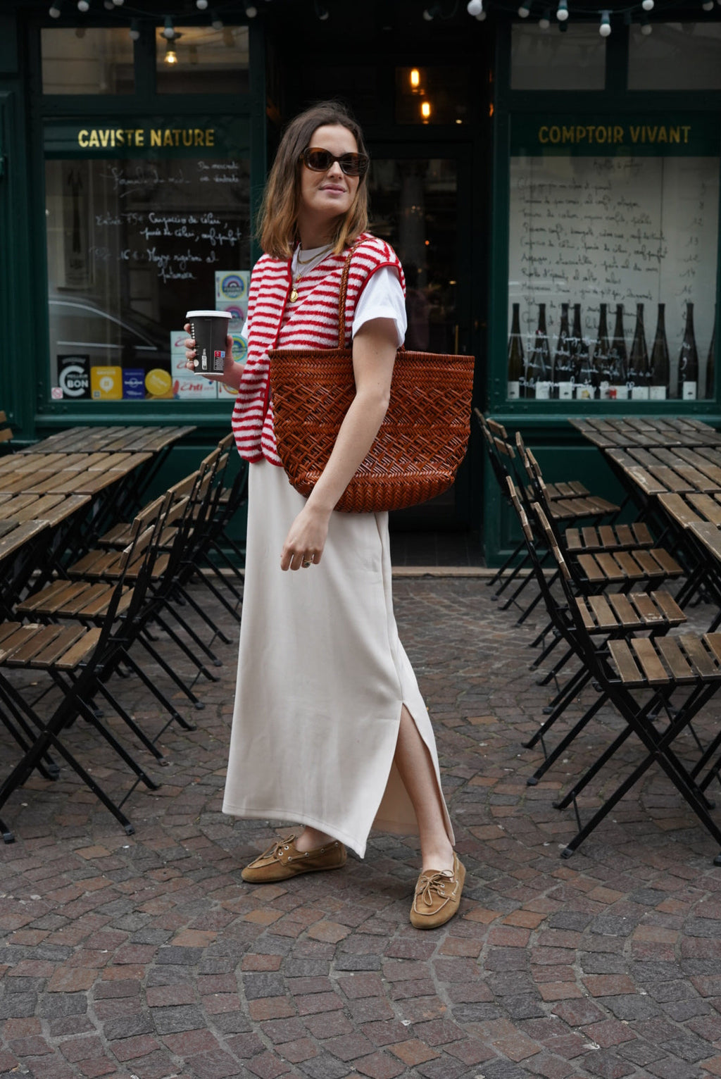 Long Skirt Lison Ecru