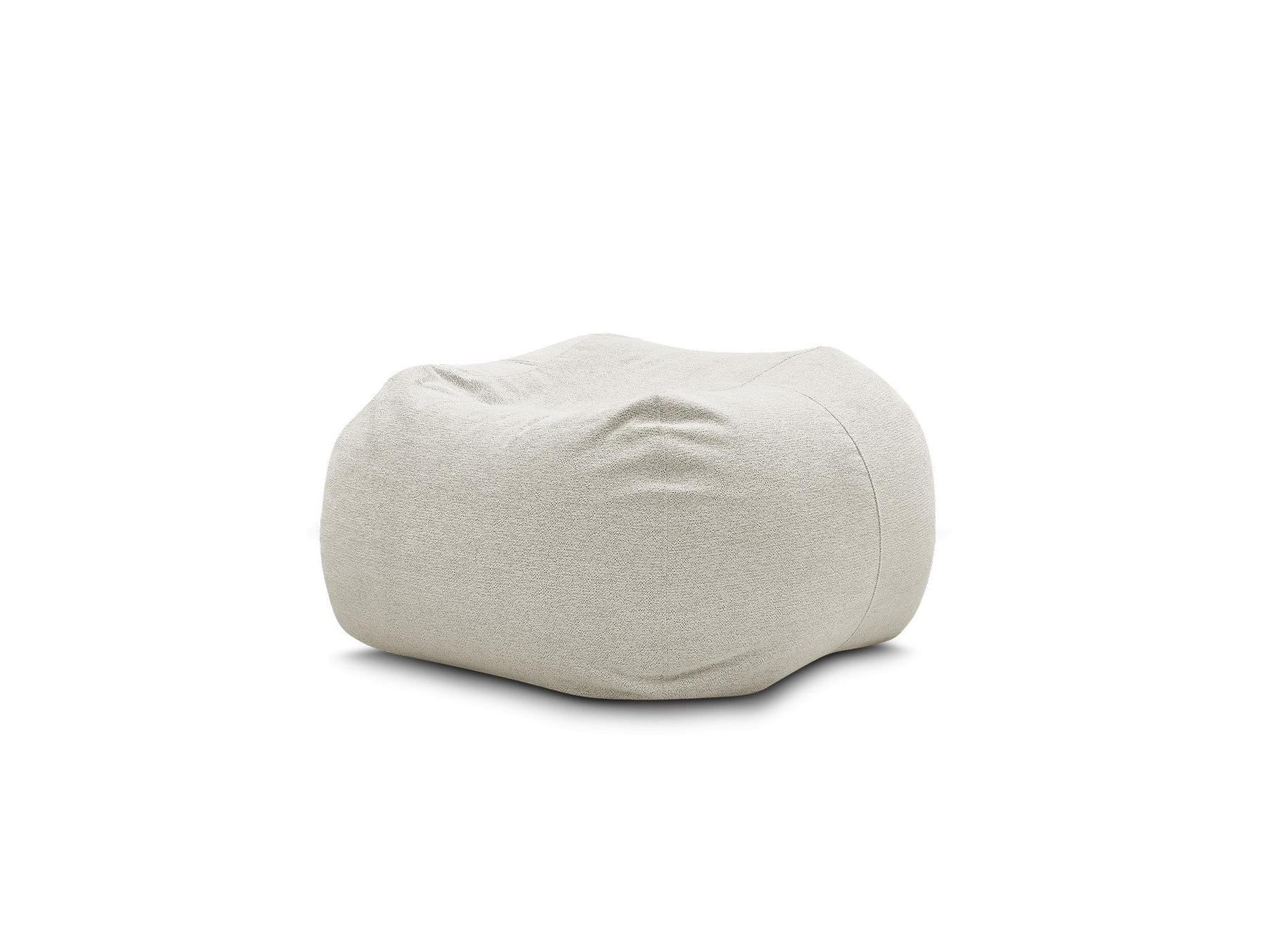 Voltaire - Pouf Ultra Moelleux - Tissu Chiné