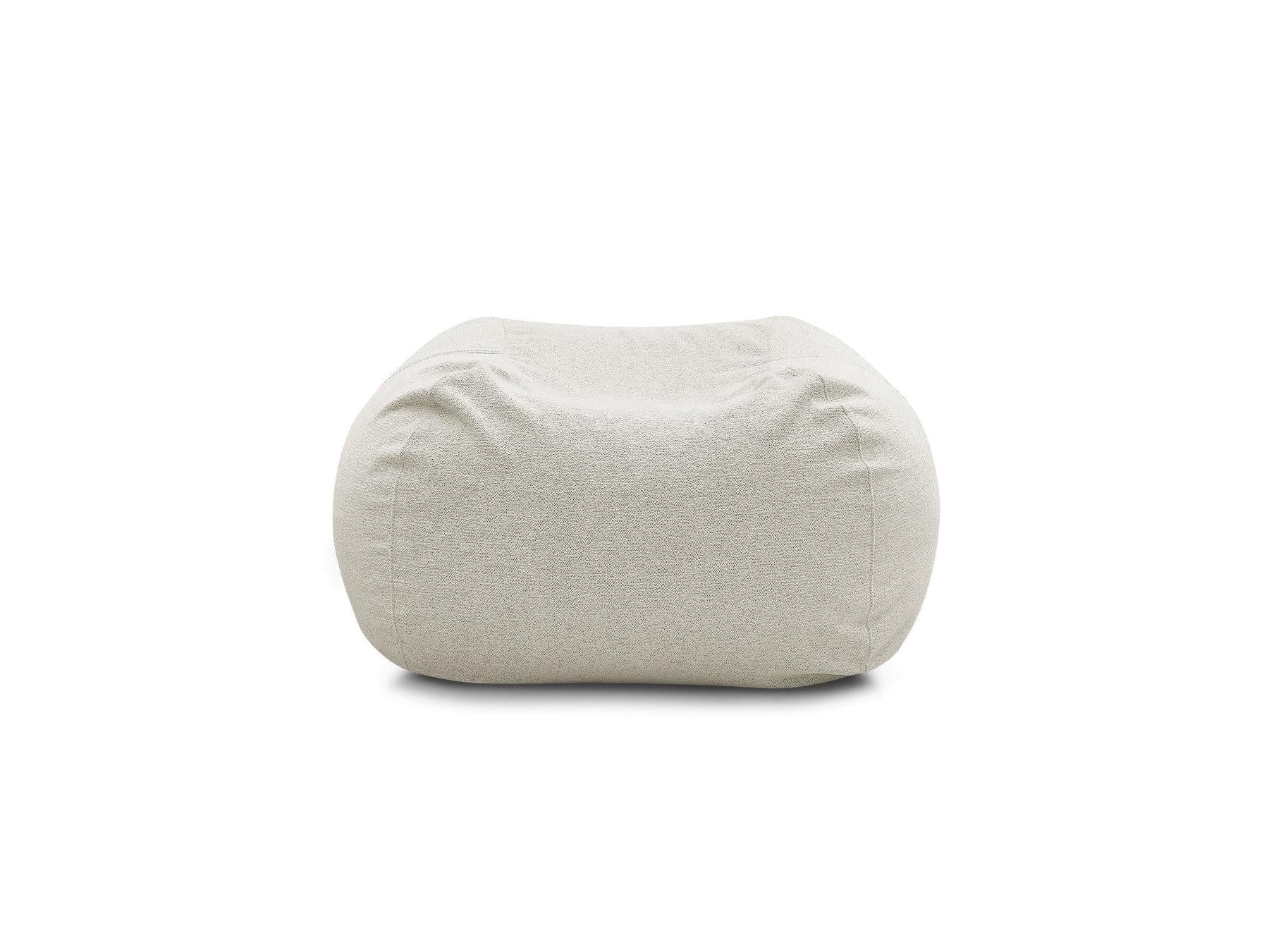 Voltaire - Pouf Ultra Moelleux - Tissu Chiné