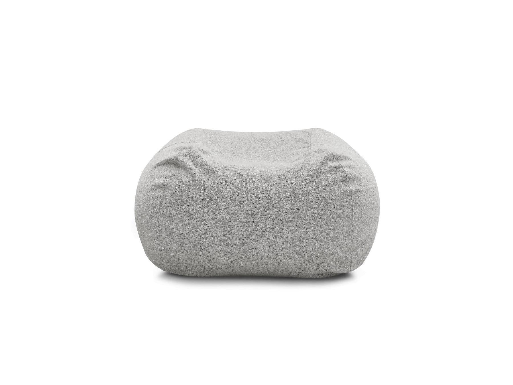 Voltaire - Pouf Ultra Moelleux - Tissu Chiné