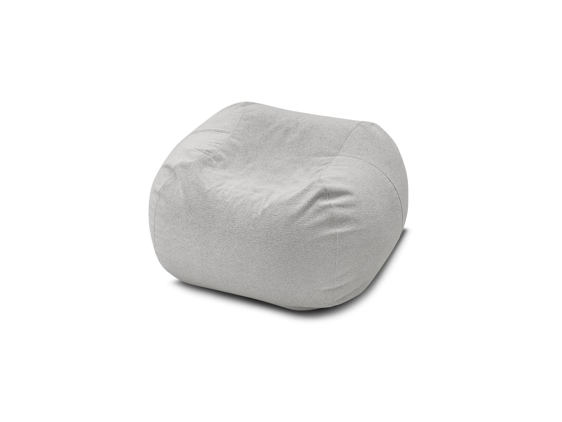 Voltaire - Pouf Ultra Moelleux - Tissu Chiné