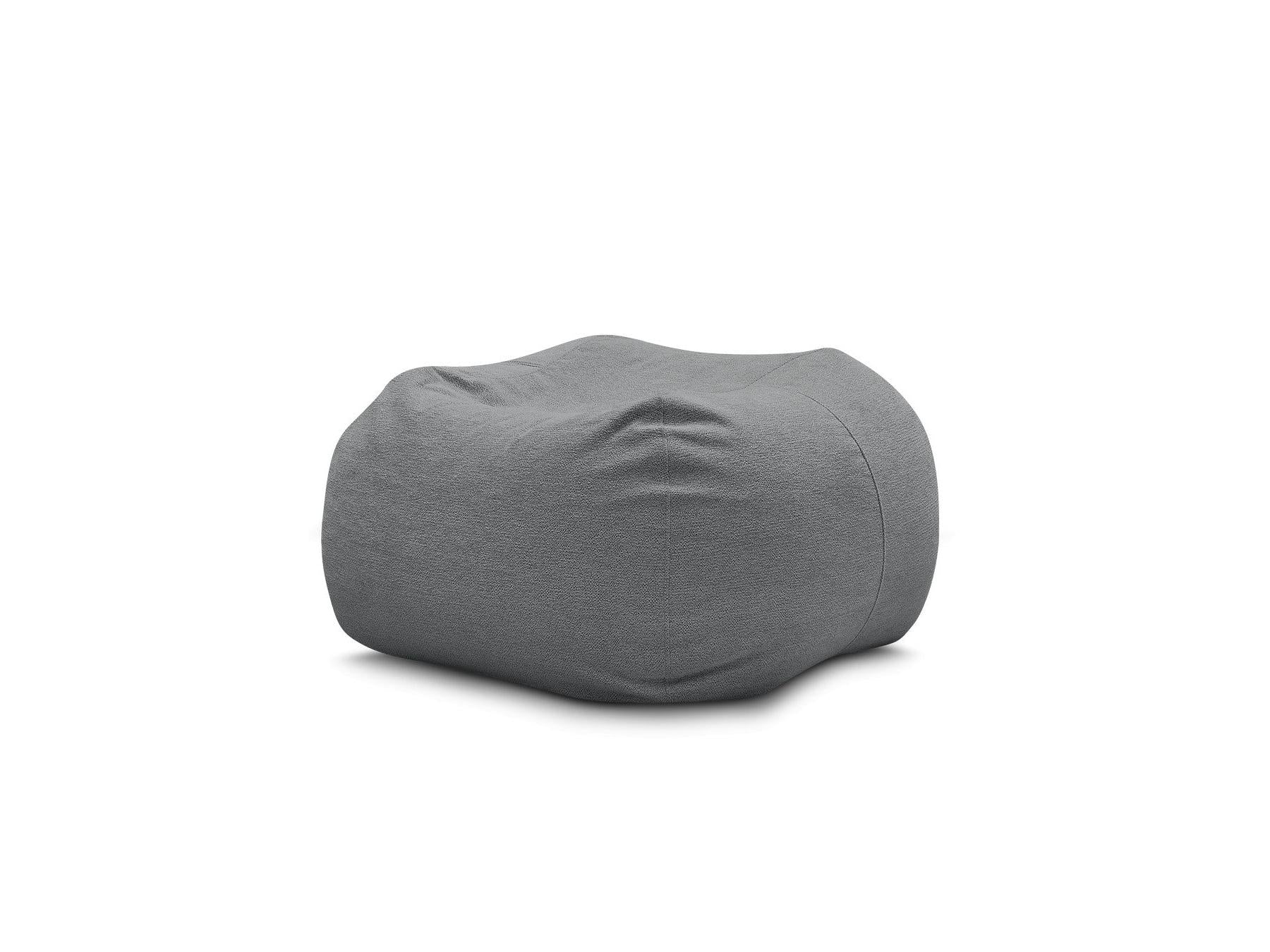 Voltaire - Pouf Ultra Moelleux - Tissu Chiné