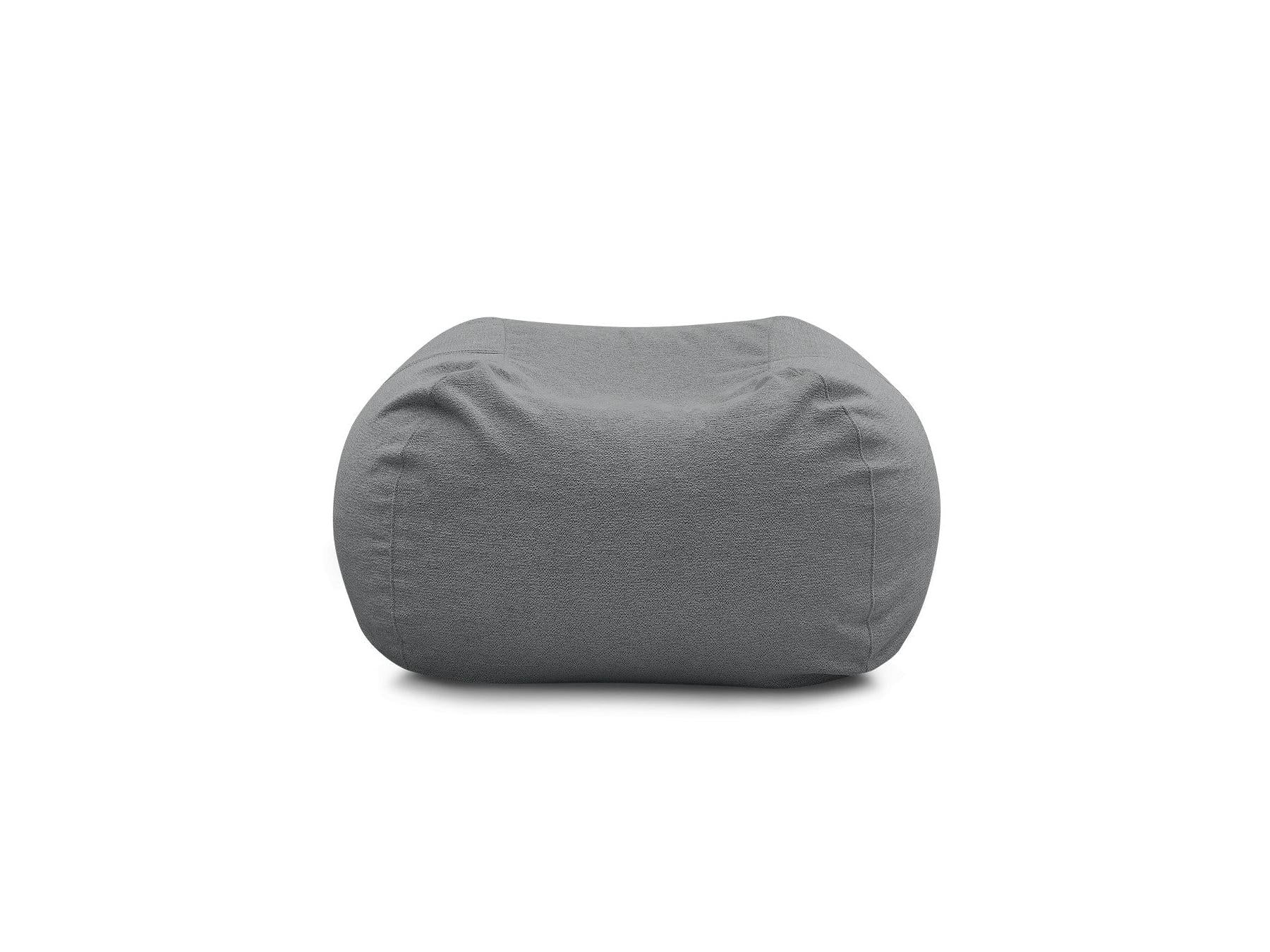 Voltaire - Pouf Ultra Moelleux - Tissu Chiné