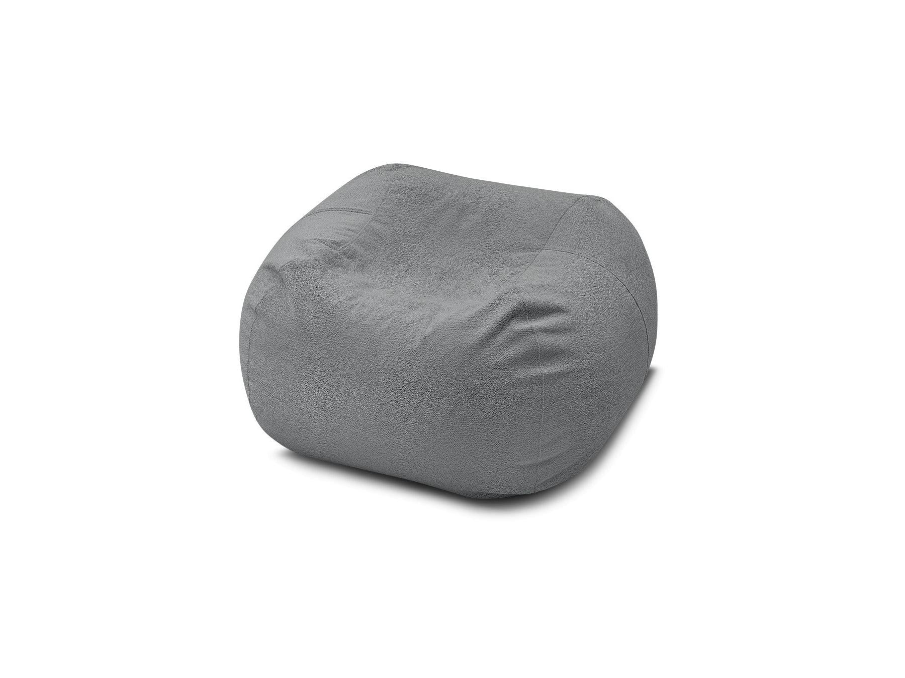 Voltaire - Pouf Ultra Moelleux - Tissu Chiné