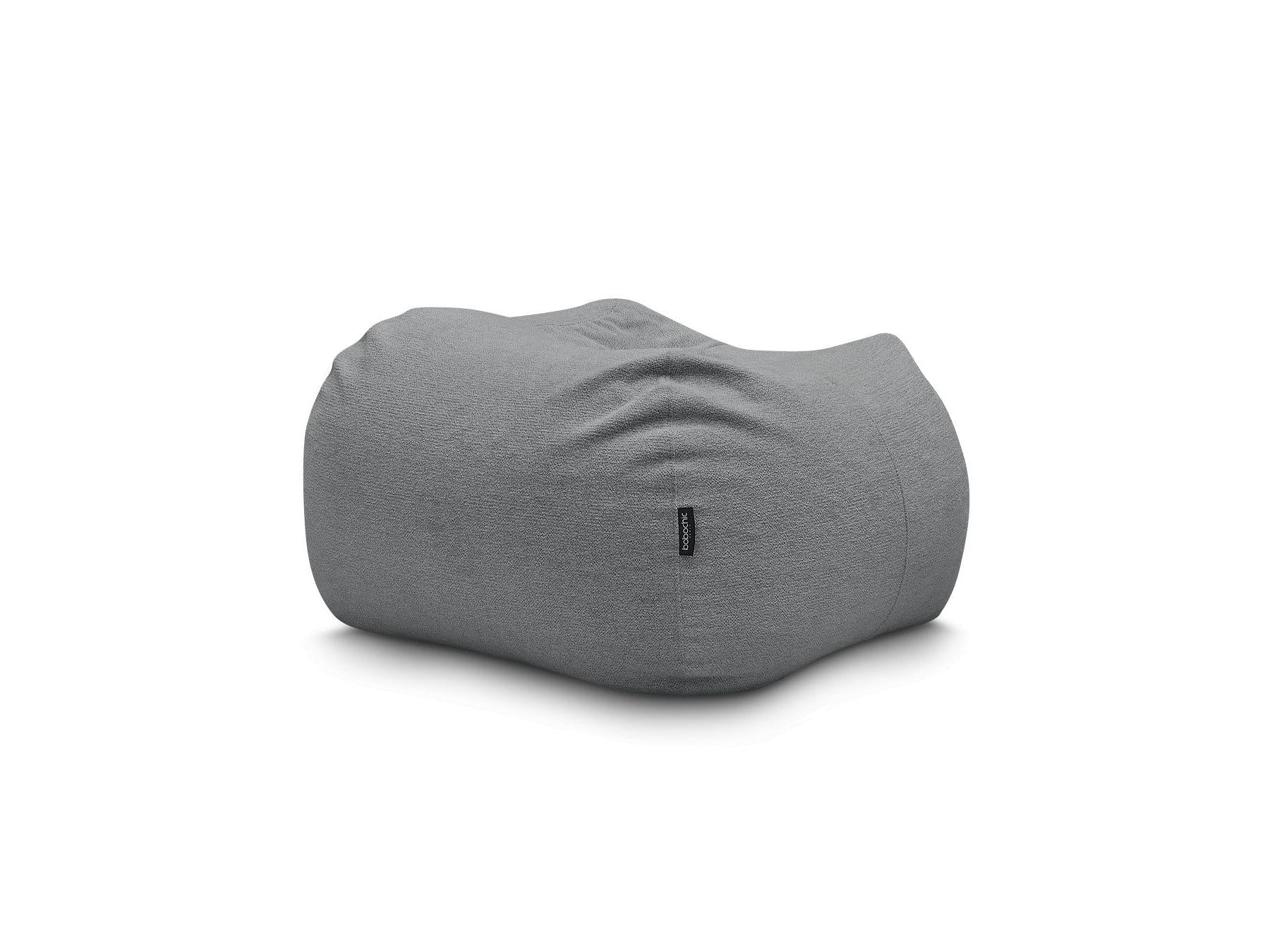Voltaire - Pouf Ultra Moelleux - Tissu Chiné