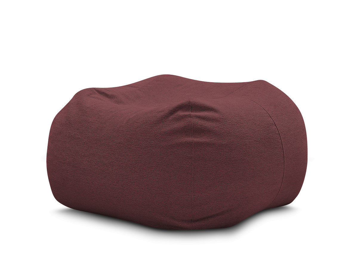 Voltaire - Pouf Ultra Moelleux - Tissu Chiné