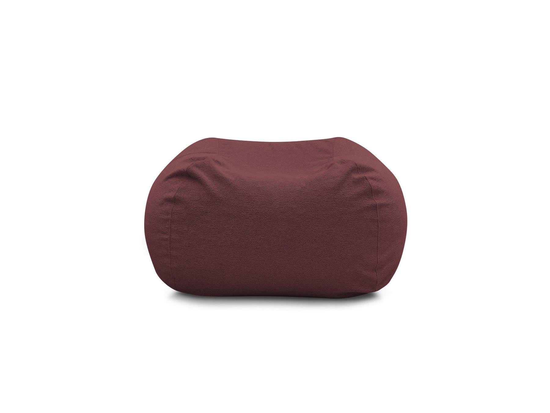 Voltaire - Pouf Ultra Moelleux - Tissu Chiné