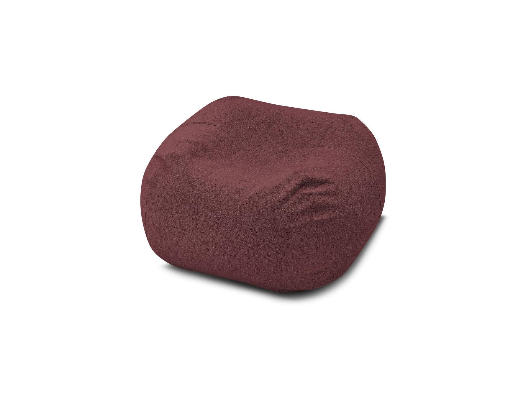 Voltaire - Pouf Ultra Moelleux - Tissu Chiné