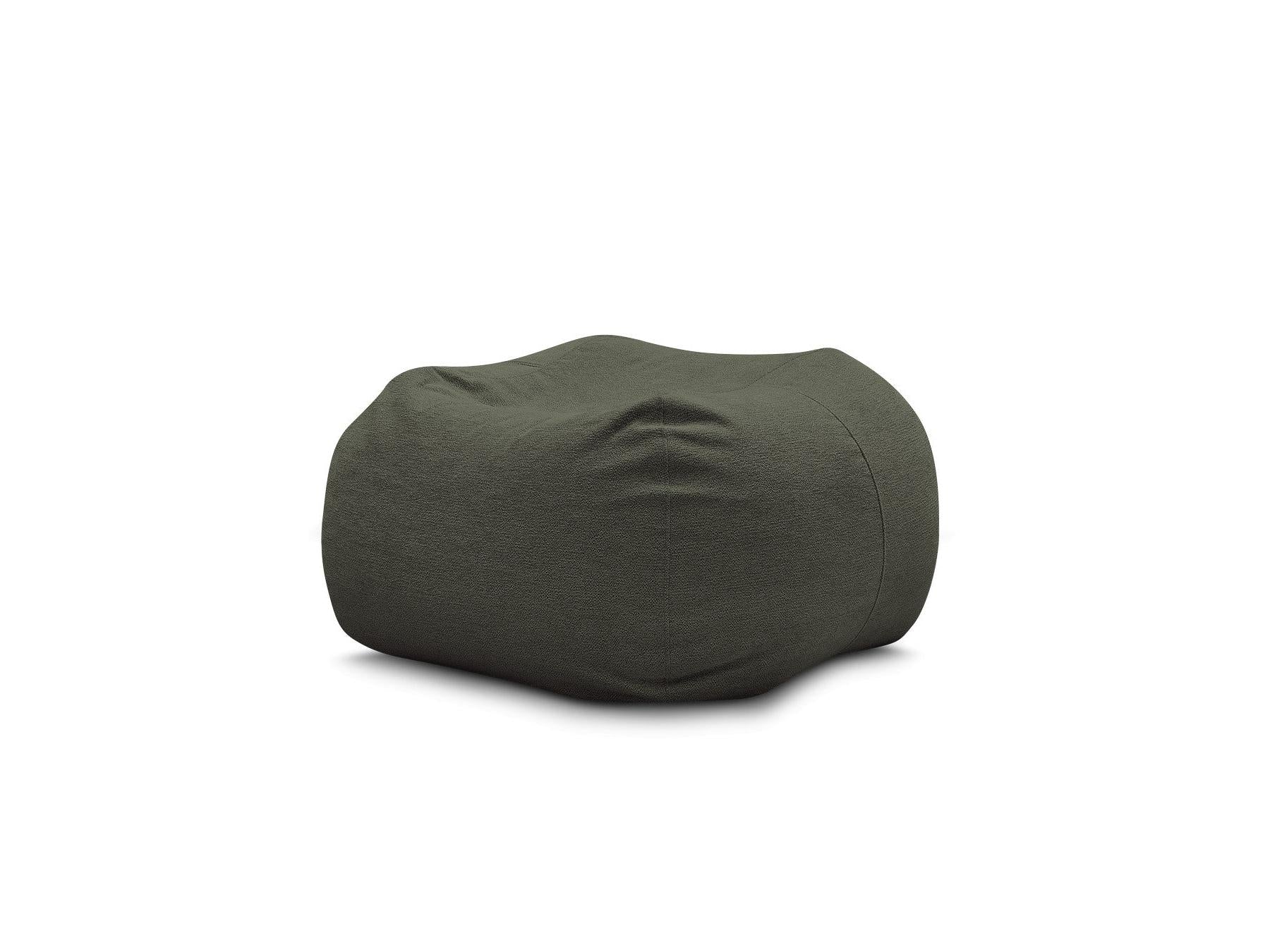 Voltaire - Pouf Ultra Moelleux - Tissu Chiné