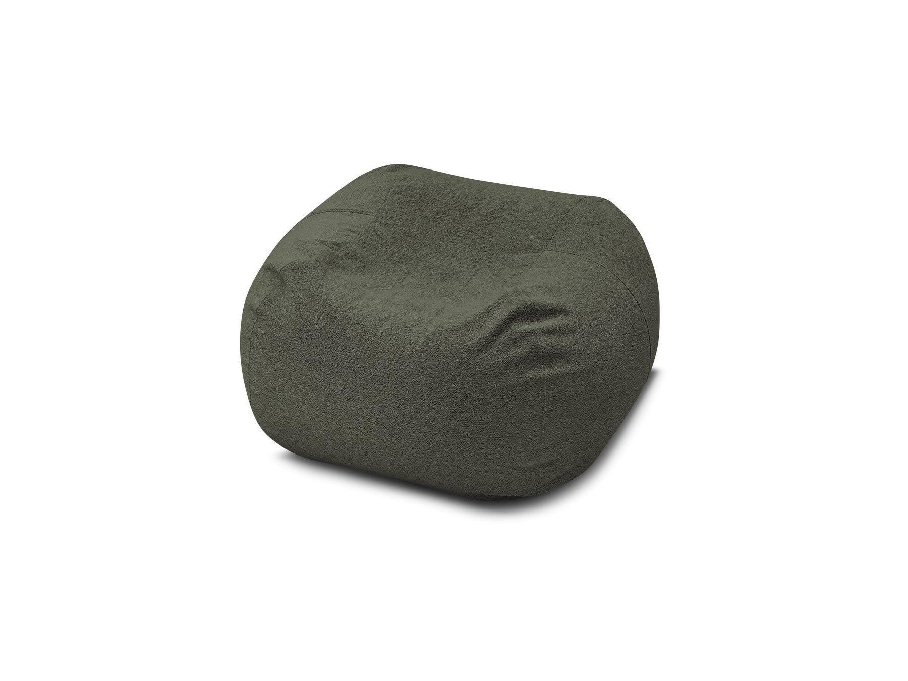 Voltaire - Pouf Ultra Moelleux - Tissu Chiné
