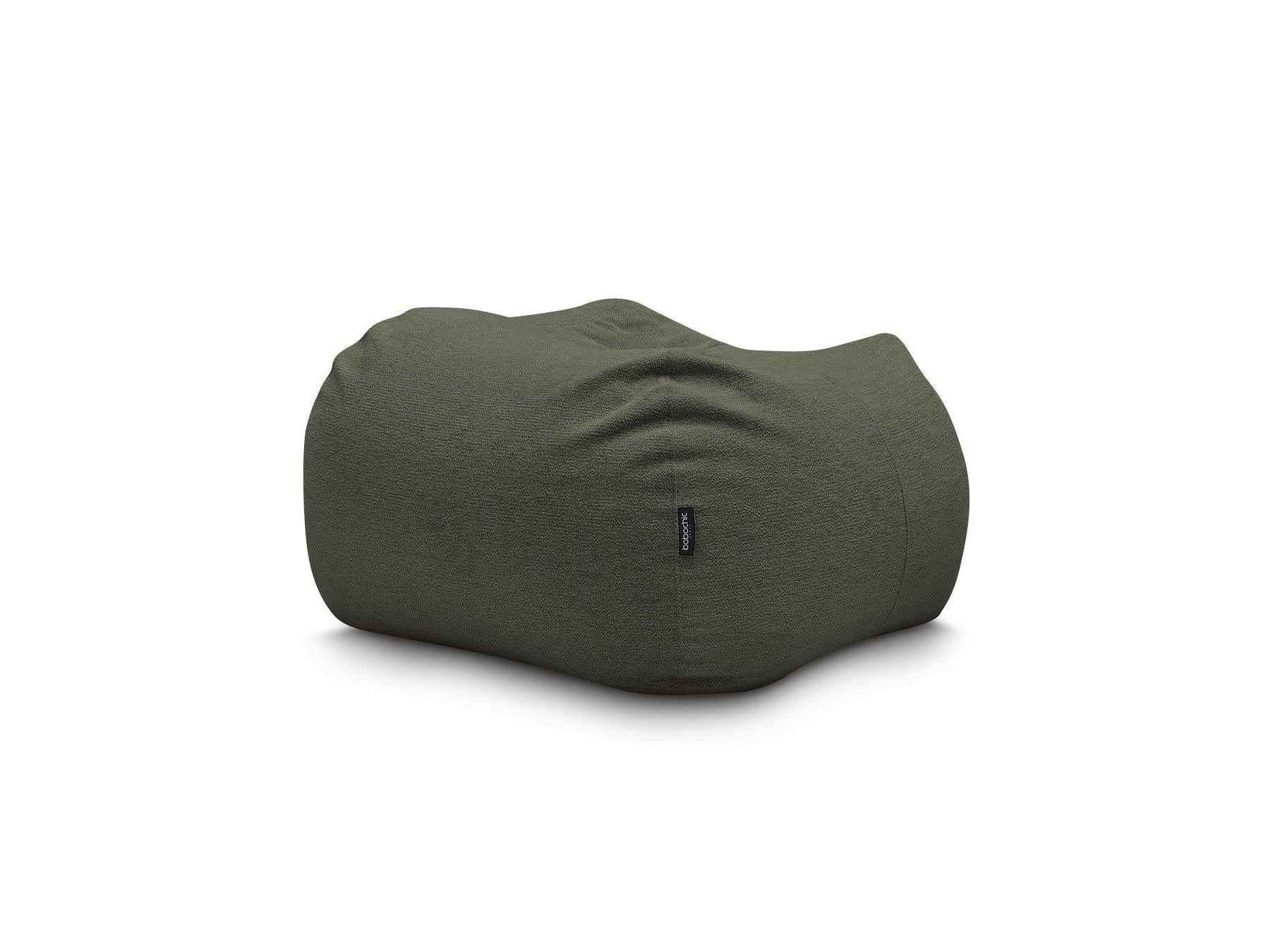 Voltaire - Pouf Ultra Moelleux - Tissu Chiné