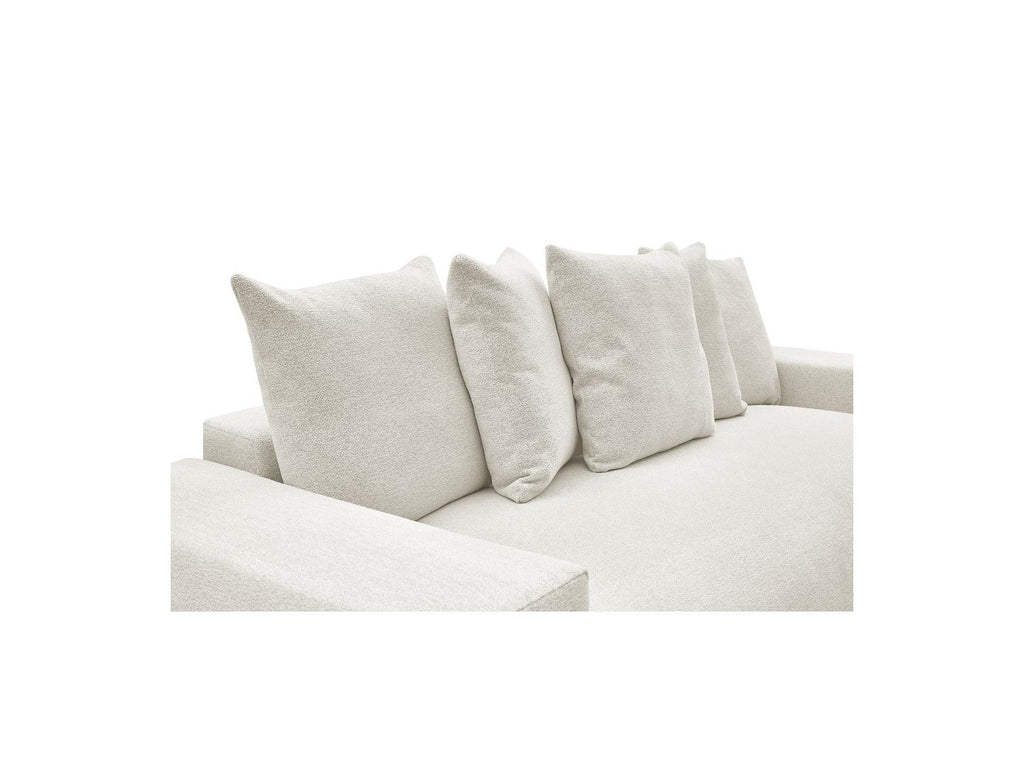 Voltaire - Canapé Droit Fixe 3 Places - Tissu Chiné