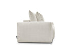 Voltaire - Canapé Droit Fixe 3 Places - Tissu Chiné