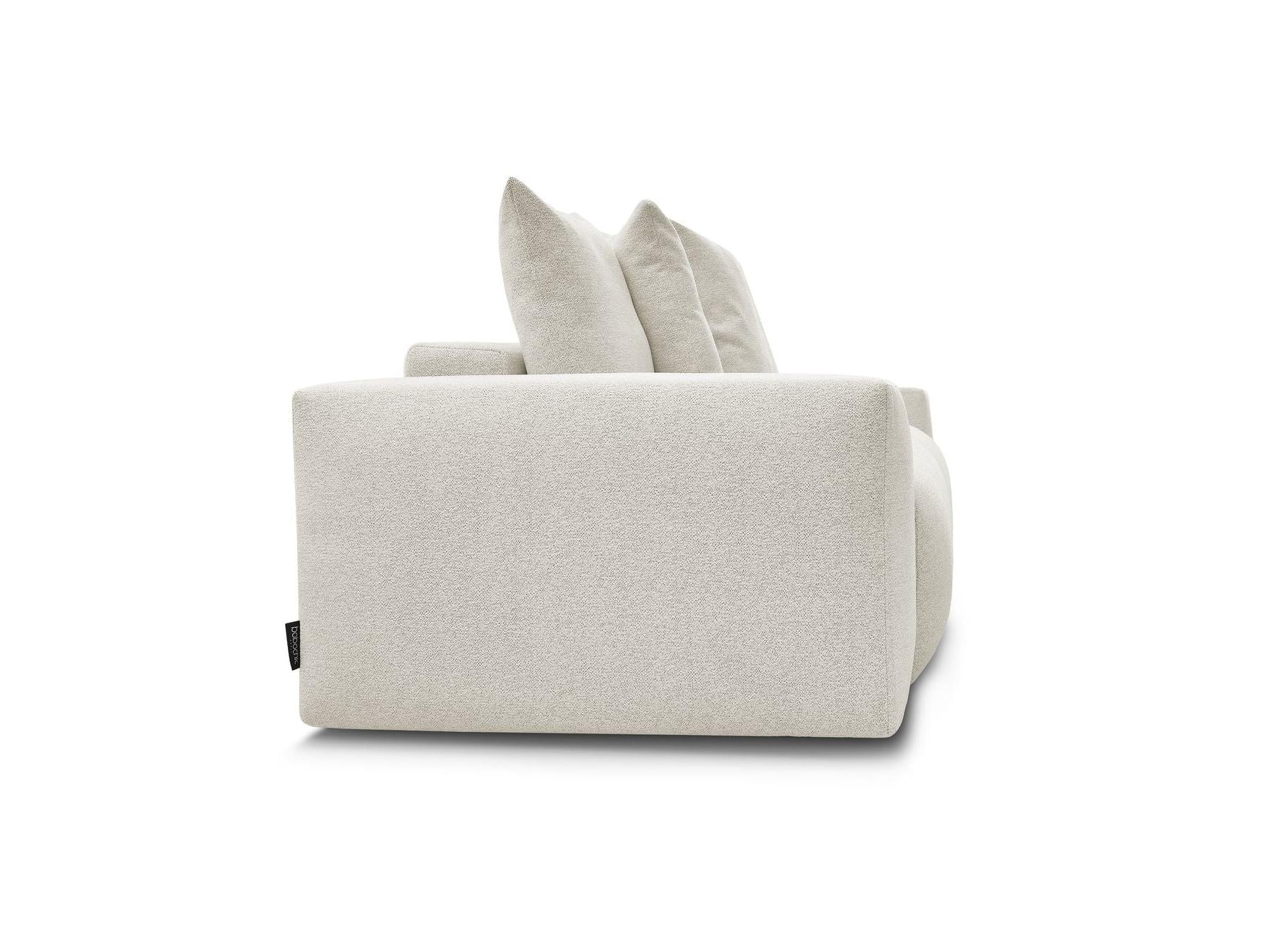 Voltaire - Canapé Droit Fixe 3 Places - Tissu Chiné