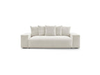 Voltaire - Canapé Droit Fixe 3 Places - Tissu Chiné