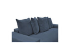 Voltaire - Canapé Droit Fixe 3 Places - Tissu Chiné