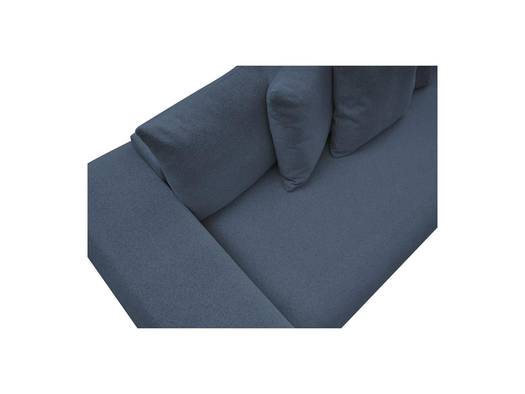 Voltaire - Canapé Droit Fixe 3 Places - Tissu Chiné