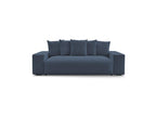 Voltaire - Canapé Droit Fixe 3 Places - Tissu Chiné