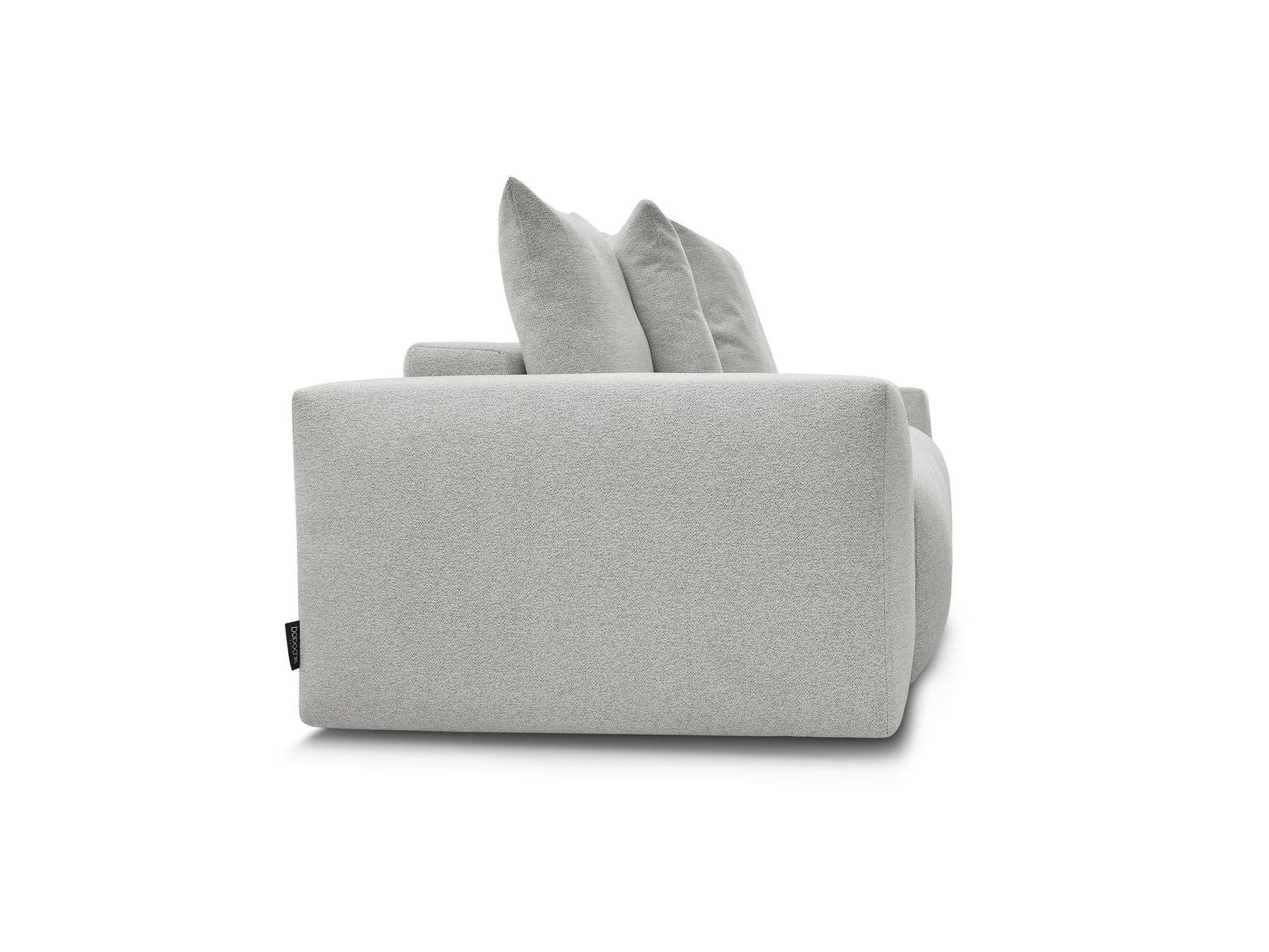 Voltaire - Canapé Droit Fixe 3 Places - Tissu Chiné