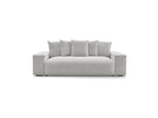 Voltaire - Canapé Droit Fixe 3 Places - Tissu Chiné