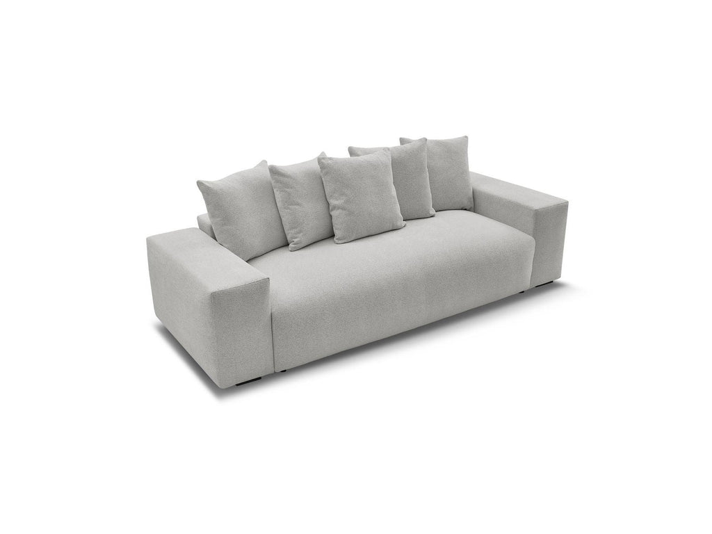Voltaire - Canapé Droit Fixe 3 Places - Tissu Chiné