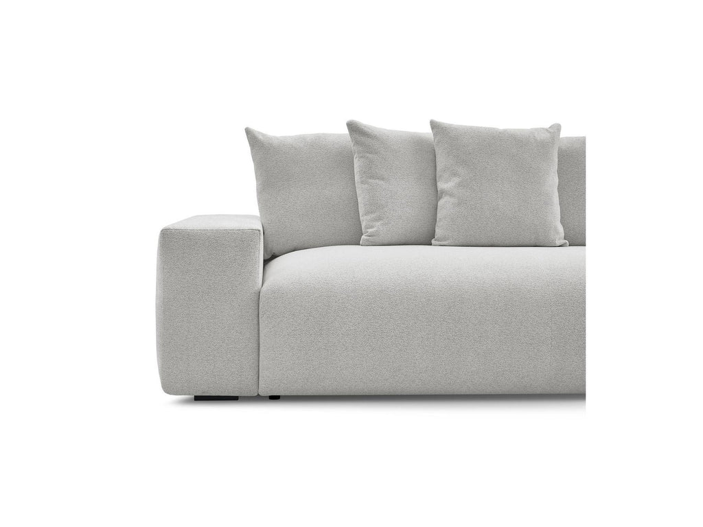 Voltaire - Canapé Droit Fixe 3 Places - Tissu Chiné