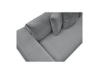 Voltaire - Canapé Droit Fixe 3 Places - Tissu Chiné
