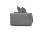 Voltaire - Canapé Droit Fixe 3 Places - Tissu Chiné
