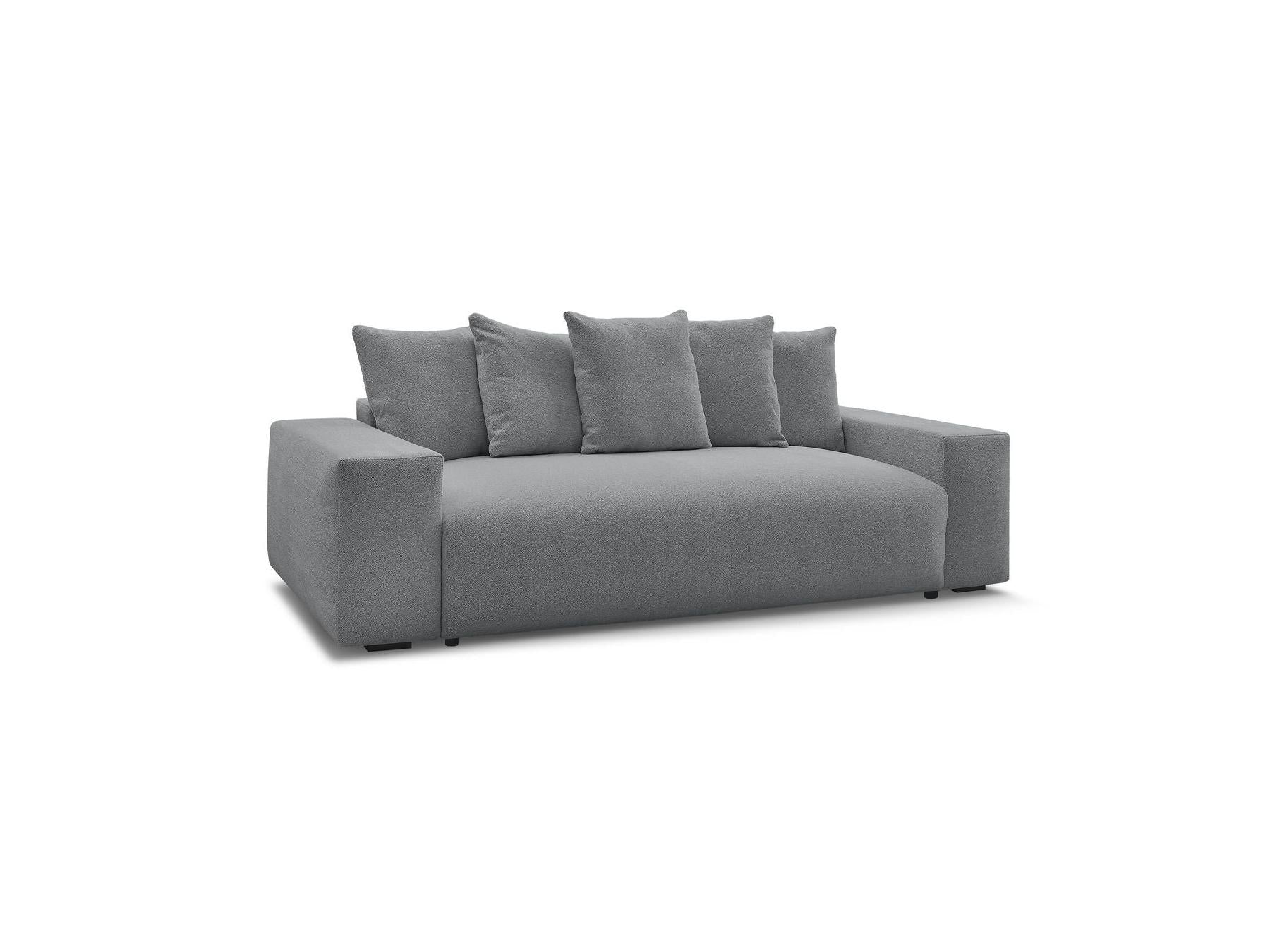 Voltaire - Canapé Droit Fixe 3 Places - Tissu Chiné