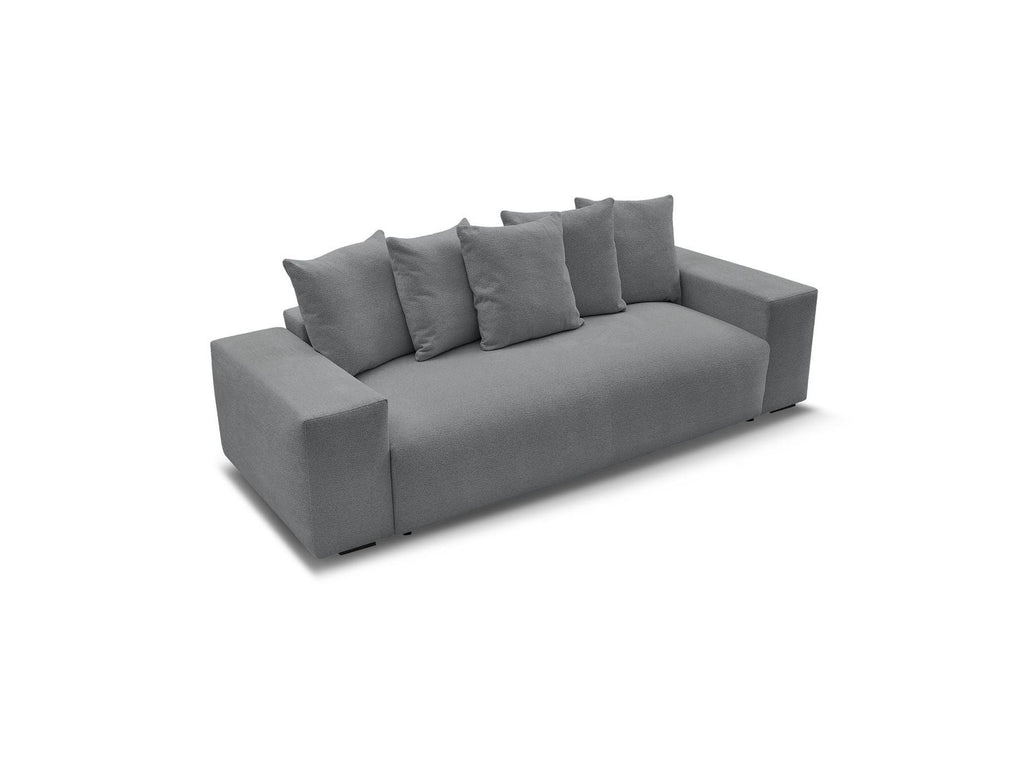 Voltaire - Canapé Droit Fixe 3 Places - Tissu Chiné