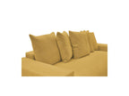Voltaire - Canapé Droit Fixe 3 Places - Tissu Chiné