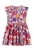Vestido - Rosa Claro Y Fucsia - Niña