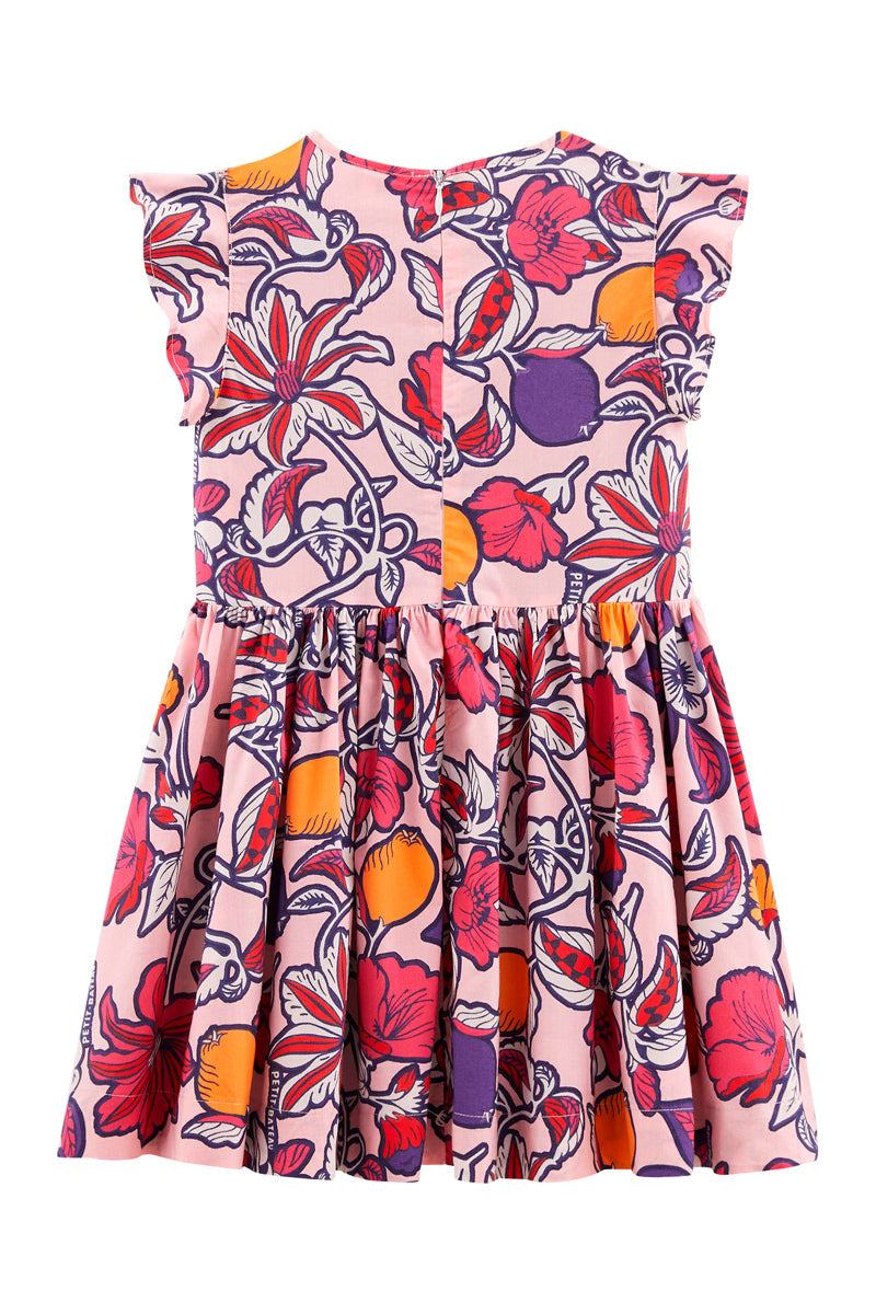Vestido - Rosa Claro Y Fucsia - Niña