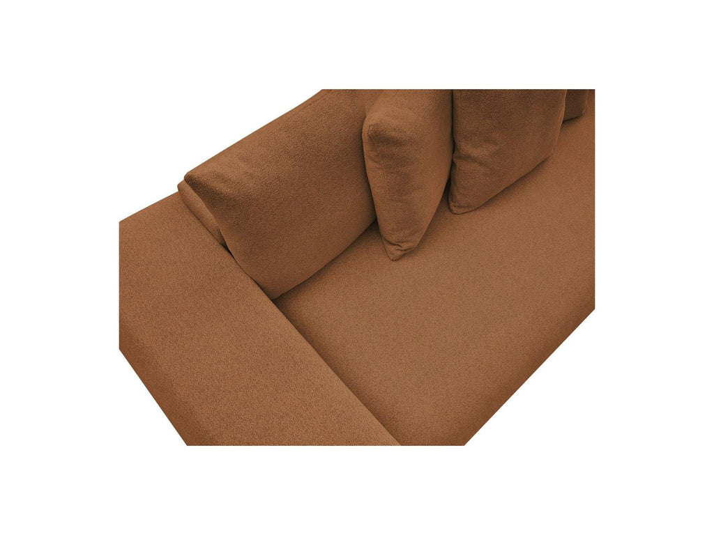 Voltaire - Canapé Droit Fixe 3 Places - Tissu Chiné