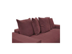 Voltaire - Canapé Droit Fixe 3 Places - Tissu Chiné