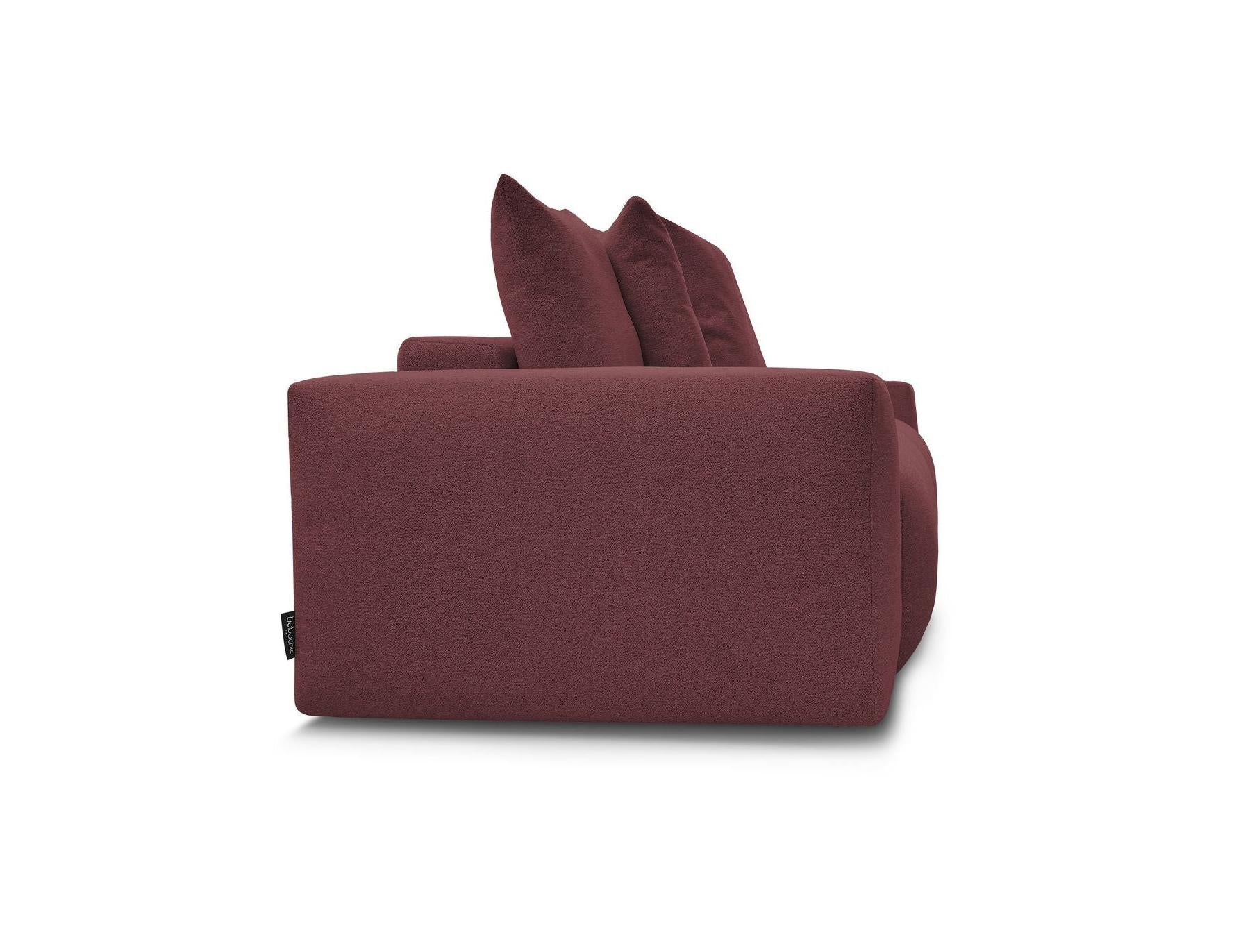Voltaire - Canapé Droit Fixe 3 Places - Tissu Chiné