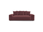 Voltaire - Canapé Droit Fixe 3 Places - Tissu Chiné