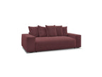 Voltaire - Canapé Droit Fixe 3 Places - Tissu Chiné