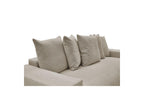 Voltaire - Canapé Droit Fixe 3 Places - Tissu Chiné
