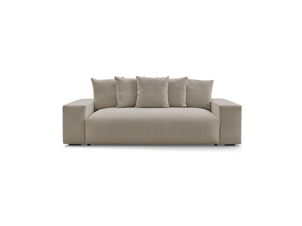 Voltaire - Canapé Droit Fixe 3 Places - Tissu Chiné