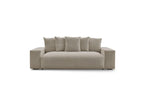 Voltaire - Canapé Droit Fixe 3 Places - Tissu Chiné