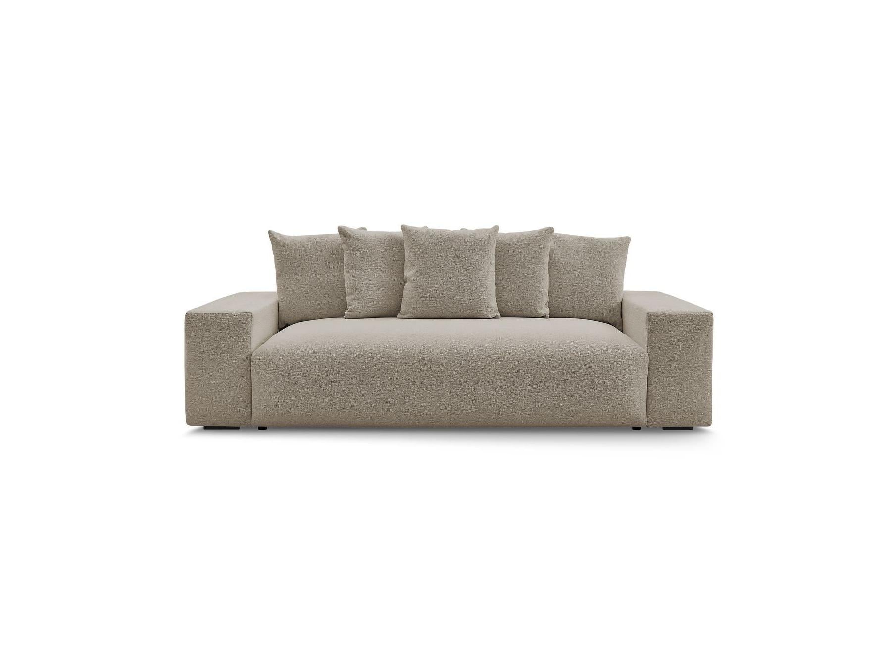 Voltaire - Canapé Droit Fixe 3 Places - Tissu Chiné