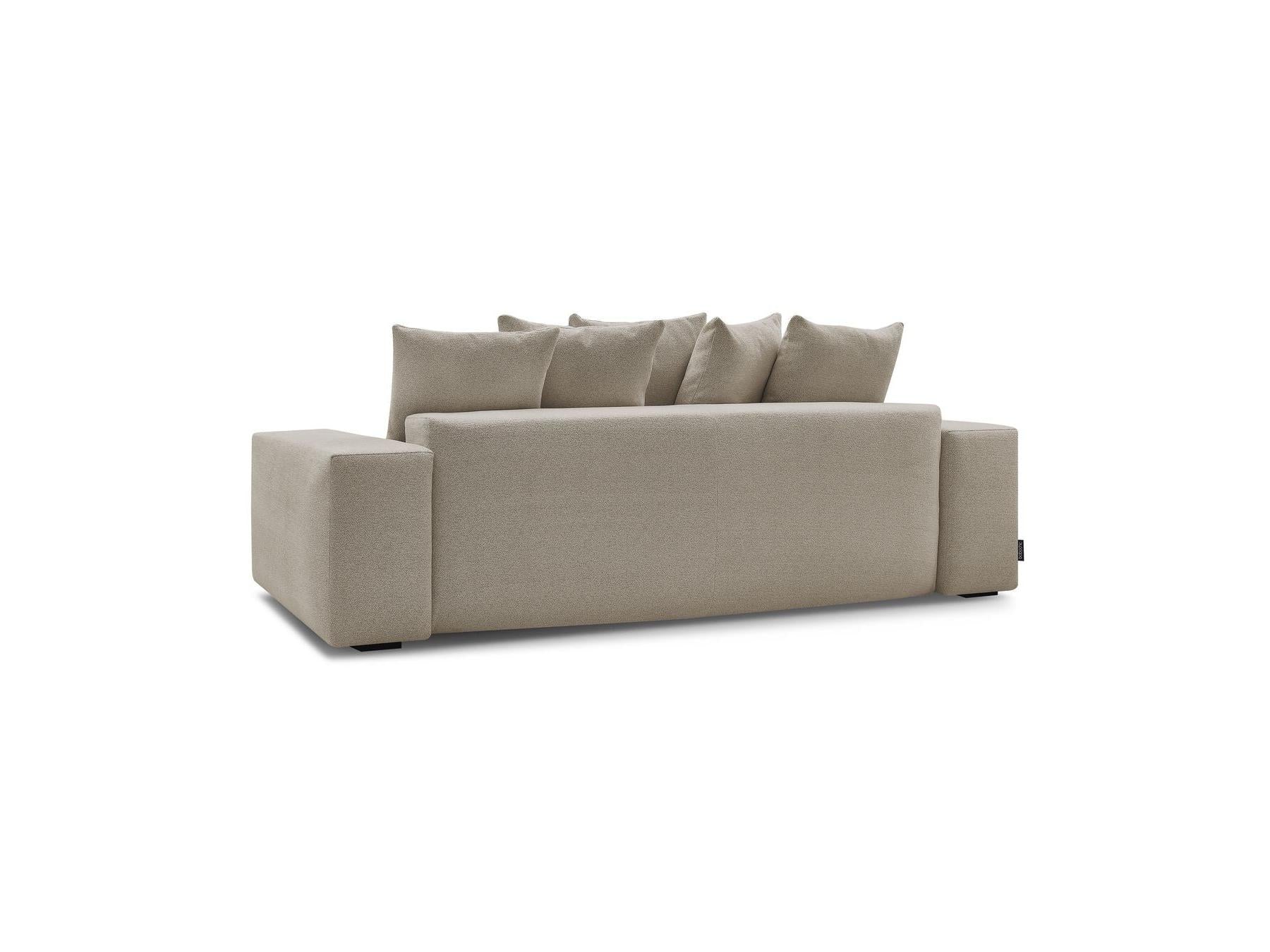 Voltaire - Canapé Droit Fixe 3 Places - Tissu Chiné