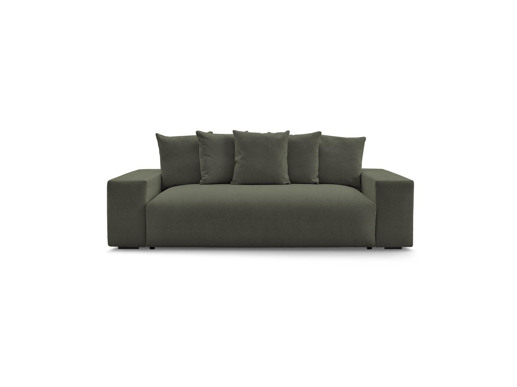 Voltaire - Canapé Droit Fixe 3 Places - Tissu Chiné