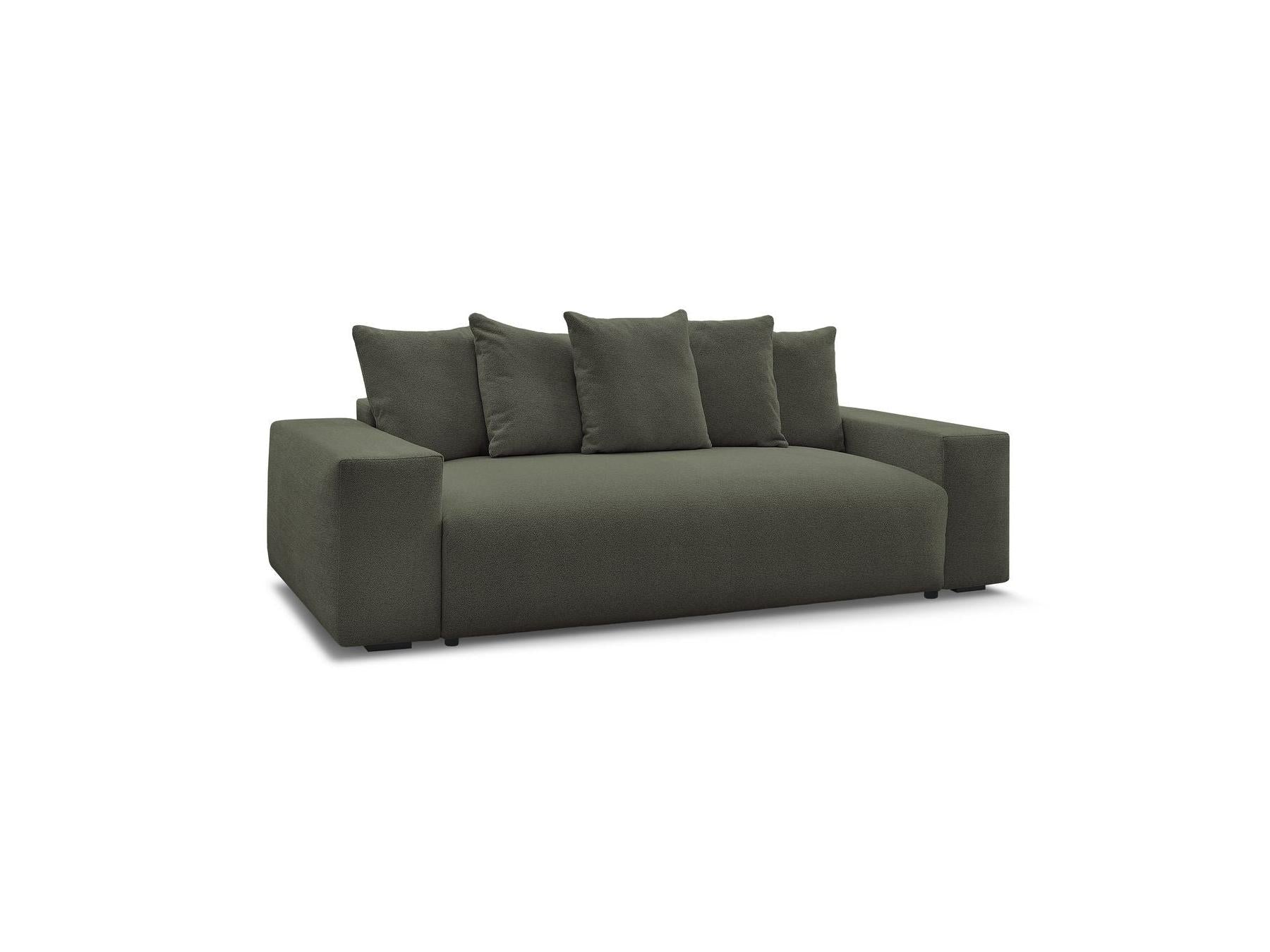 Voltaire - Canapé Droit Fixe 3 Places - Tissu Chiné