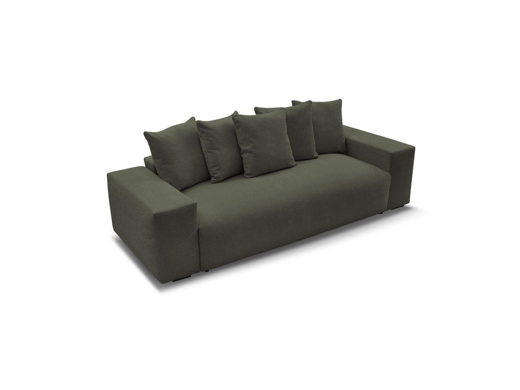 Voltaire - Canapé Droit Fixe 3 Places - Tissu Chiné