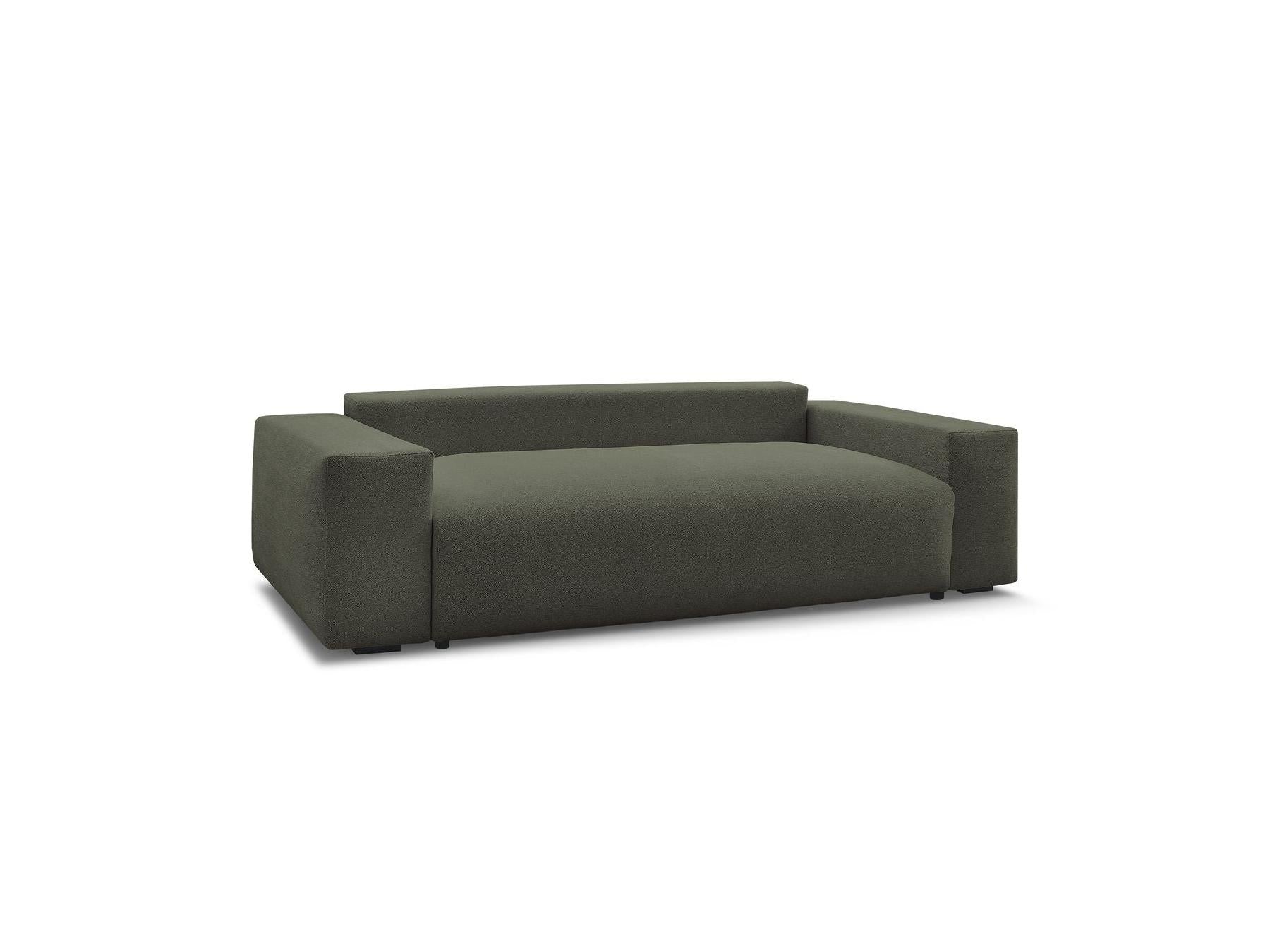 Voltaire - Canapé Droit Fixe 3 Places - Tissu Chiné