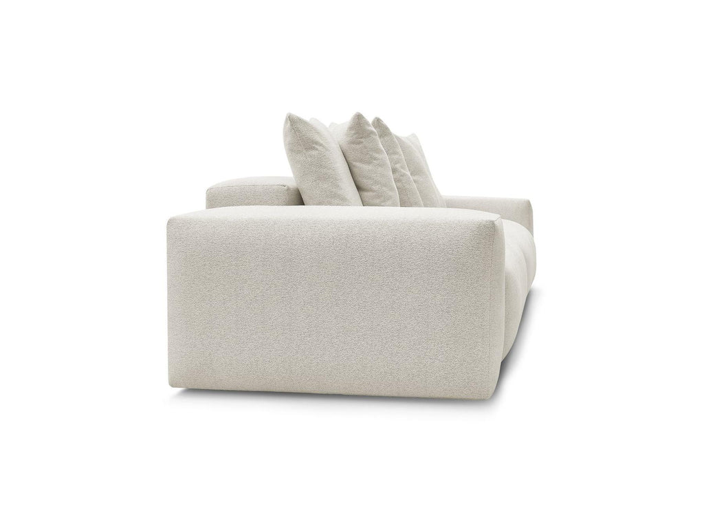 Voltaire - Fixed Straight 4-Seater Sofa - Mottled Fabric