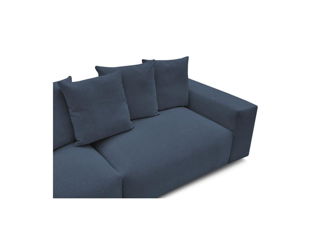 Voltaire - Fixed Straight 4-Seater Sofa - Mottled Fabric